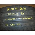ÁR/DB! [GYÁRI HASZNÁLT] 2 DB - NYÁRI GUMI - 245/45R18 - 96Y - CONTINENTAL CONTISPORTCONTACT 3 - RSC DEFEKT TŰRŐ - DOT: 3312 - 4,8mm 