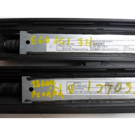 (ÁR/DB)[GYÁRI BONTOTT] BMW JOBB ÉS BAL HÁTSÓ KICSI ABLAK ÁRNYÉKOLÓ ROLÓ | 5-ÖS E60 LCI | 6984650 / 6984649