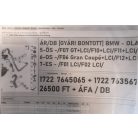 ÁR/PÁR [GYÁRI BONTOTT] BMW - OLAJHŰTŐCSŐ	 - 5-ÖS -/F07 GT+LCI/F10+LCI/F11+LCI/F18+LCI/ ; 6-OS -/F06 Gran Coupé+LCI/F12+LCI/F13+LCI/ ; 7-ES - /F01 LCI/F02 LCI/	-|1722	7645065 + 7635671|