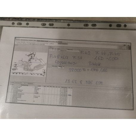 [GYÁRI BONTOTT] BMW - NOX SZENZOR | F40, F44, F45, F48+LCI, F39 | 1,6D, 2,0D | 8596295