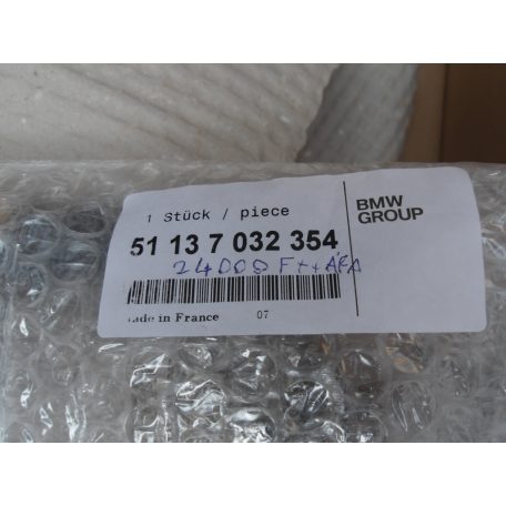 [GYÁRI ÚJ] MINI JOBB OLDALI TETŐDÍSZLÉC | R50; R53 | 51 13 7032354