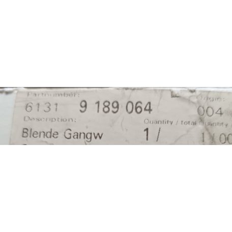 (GYÁRI ÚJ) BMW Sebváltó burkolat 5' F07 GT + LCI / F10 + LCI / F11 + LCI / F18 + LCI / 6' F06 Gran Coupé + LCI / F12 + LCI / F13 + LCI / 7' F01 + LCI / F02 + LCI / F04 Hybrid / X3 F25 / X4 F26