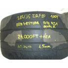 ár/db! - HASZNÁLT, javított - 285/35ZRF20 - 100Y - Bridgestone Potenza RE070R - Nyári gumi pár - 4,5mm - dot:3616