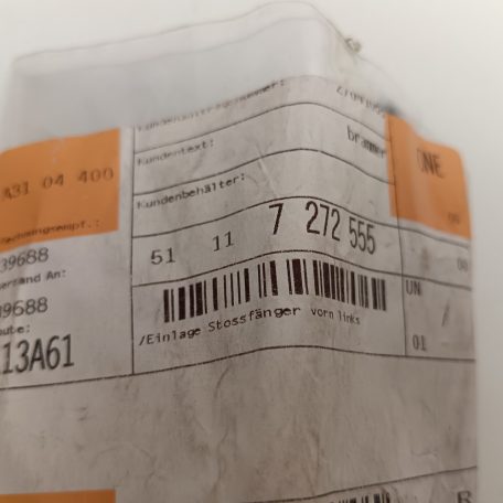 (GYÁRI ÚJ) BMW Vészhárító rartó bal első 1-es F20+LCI / F21+LCI / 2-es F22+LCI / F23+LCI 