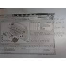 [GYÁRI ÚJ] BMW - Bal első Tükör belső burkolat / F10+LCI , F11+LCI /b 5-ös