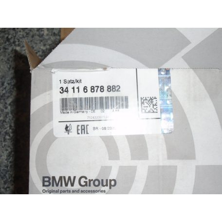 [GYÁRI ÚJ] BMW - ELSŐ FÉKBETÉT SZETT - 1-ES ; 2-ES ; 3-AS ; 4-ES / F20 + LCI ; F21 + LCI ; F22 + LCI ; F23 + LCI ; F30 + LCI ; F31 + LCI ; F34 GT + LCI ; F32 + LCI ; F33 + LCI ; F36 GC + LCI 