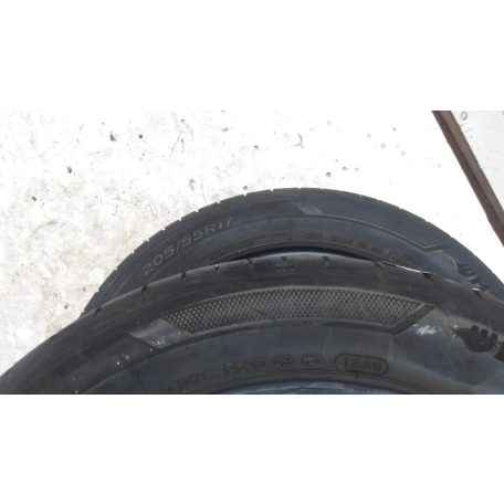 ÁR/DB GYÁRI ÚJSZERŰ HANKOOK 205/55R17 NYÁRI GUMI DOT1220