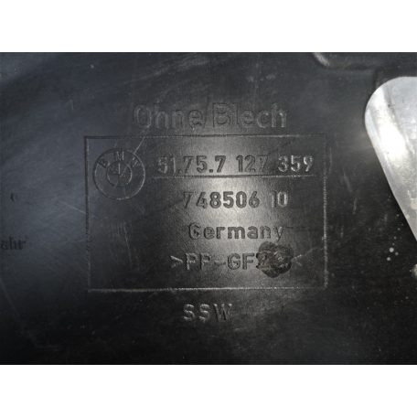 [GYÁRI BONTOTT] BMW - ALSÓ MOTORBURKOLAT - 1-ES / E81; E82; E87+LCI; E88; 3-AS / E90+LCI; E91+LCI; E92+LCI; E93+LCI; X1 / E84 - | 51 75 7163562 |