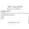   [GYÁRI BONTOTT] BMW - OLAJHŰTŐ HŐCSERÉLŐ - 1-es; 2-es; 3-as; 4-es; 5-ös; X1; X3; X5 - | N47N ; N47S1| 11 42 8507626