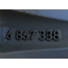 (4DB)(ÁR/DB)[GYÁRI HASZNÁLT] BMW FELNI 18" | LA wheel V-spoke 642 | 6867338  