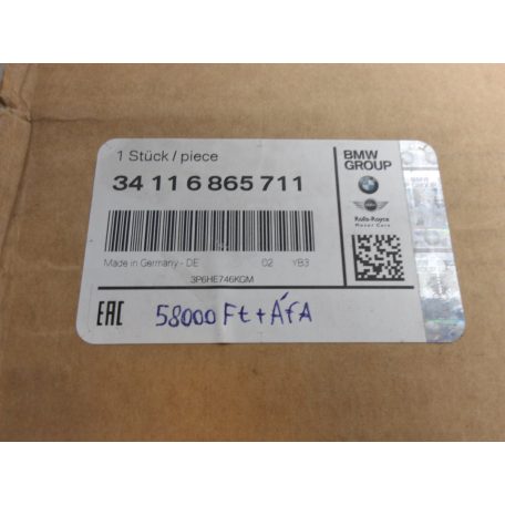 (ÁR/DB)[GYÁRI ÚJ] MINI ELSŐ FÉKTÁRCSA | F57 CABRIO | 34 11 6865711