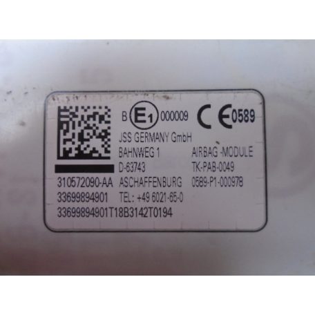 [GYÁRI ÚJ!] BMW Anyóslégzsák 3-as sorozat, E46