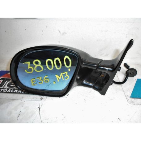 [GYÁRI BONTOTT] BMW - VISSZAPILLANTÓ TÜKÖR - BAL OLDALI - TÜKÖRLAPPAL, ADAPTERREL -  M3-AS / E36 M STYLE -  | 2254745 |