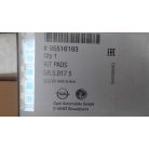 [GYÁRI ÚJ] OPEL TÖBB TIPUSHOZ  ELSŐ FÉKTÁRCSA BETÉTTEL 95527031