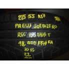 1 DB!  [GYÁRI HASZNÁLT] 225/55R17 - 97H - PIRELLI SOTTOZERO - TÉLI GUMI, RSC DEFFEKTTŰRŐ - DOT: 3016 - 7,2mm 