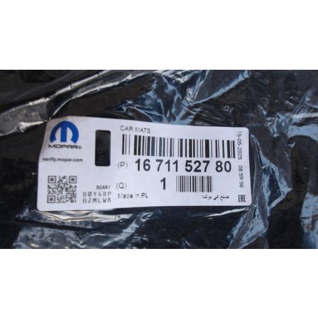 [GYÁRI ÚJ] OPEL MOKKA B TEXTIL SZŐNYEG SZETT 1671152780