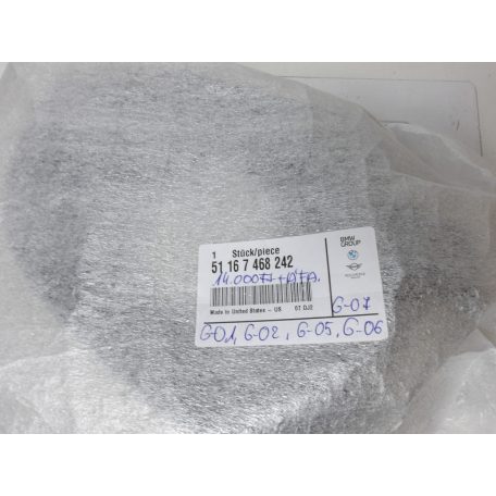 (GYÁRI ÚJ) BMW Visszapillantó tükör burkolat  Bal G 01 / G 02 / G 05 / G 06 / G07