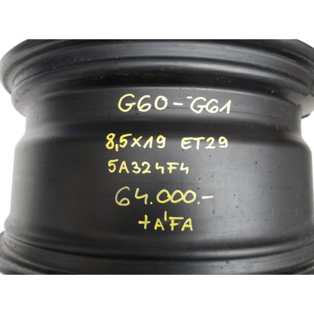 (1DB)[GYÁRI BONTOTT] BMW FELNI "Y-spoke 942M" | 5-ÖS G60 / G61| 8,5Jx19 ET:29 | 36 11 5A324F4