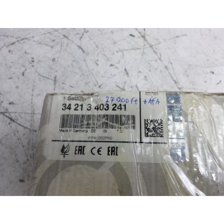 [GYÁRI ÚJ] BMW FÉKBETÉT KÉSZLET | X3 E83 +LCI | 34 21 3403241