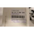 [GYÁRI ÚJ] BMW F30/F31 ELSŐ LÖKHÁRÍTÓ UTÓLAGOS PDC SZETT TARTÓ (HIÁNYOS) 7324343