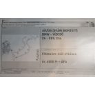 ÁR/DB [GYÁRI BONTOTT] BMW - VÍZCSŐ - Z4 / E85; E86	|6421	6962464|