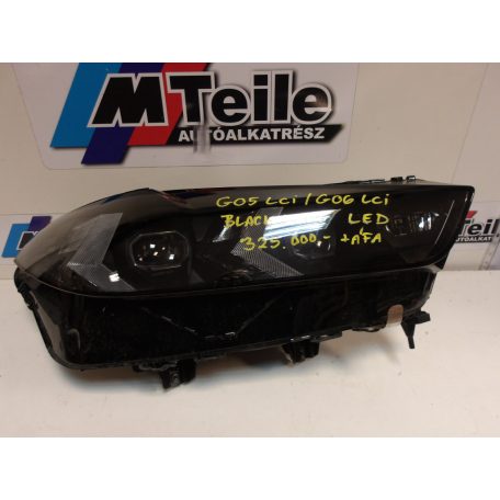 [GYÁRI BONTOTT] BMW G05 LCI/G06 LCI X5/X6 JOBB OLDALI FÉNYSZÓRÓ BLACK LINE LED 5A8E116