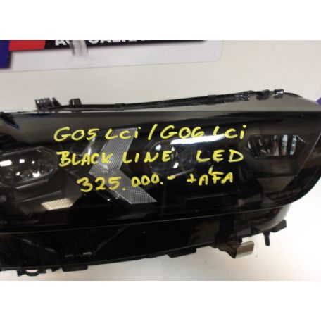 [GYÁRI BONTOTT] BMW G05 LCI/G06 LCI X5/X6 JOBB OLDALI FÉNYSZÓRÓ BLACK LINE LED 5A8E116