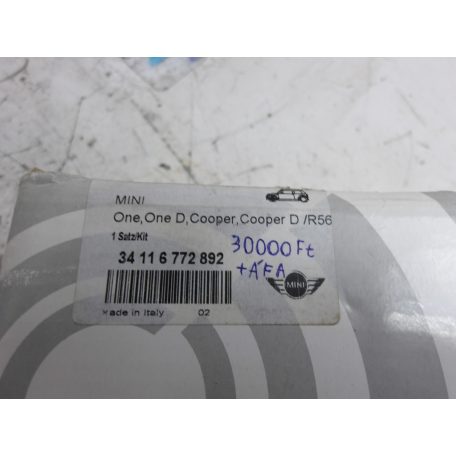 [GYÁRI ÚJ] MINI FÉKBETÉT KÉSZLET | 34 11 6772892