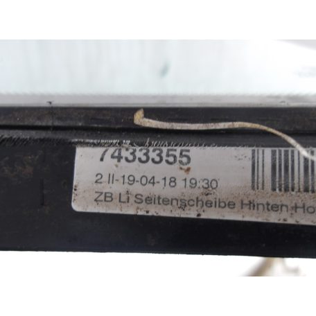 [GYÁRI BONTOTT] BMW BAL HÁTSÓ ABLAK | 4-ES F32+LCI / M4 F82+LCI | 51 37 7433355