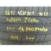   1 db / HASZNÁLT - Pirelli PZERO 245/45R19 - 102Y - dot:1419 - 4mm -  RFT - defekttűrő 