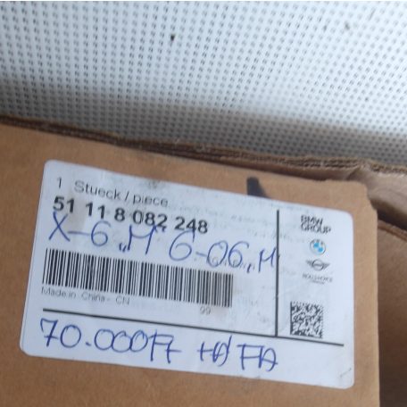 [GYÁRI ÚJ] BMW G06 F96 M ELSŐ LÖKHÁRÍTÓ SPOILER 8082248
