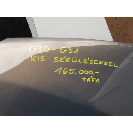 [GYÁRI BONTOTT, ENYHÉN SÉRÜLT ] BMW MOTORHÁZTETŐ | 5-ÖS G30; G31 | 41 00 7440427