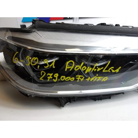 [GYÁRI BONTOTT] BMW JOBB OLDALI ADAPTIVE LED FÉNYSZÓRÓ | 5-ÖS G30 / G31 | 8499122