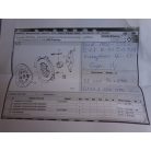 [GYÁRI ÚJ] BMW - Kuplungtárcsa / E21 E30 E12 E28 / 1502 - 2002 + i 1,6i-1,8i 