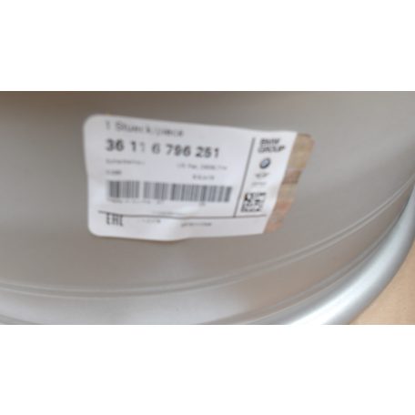 [GYÁRI ÚJ]BMW FELNI V-Spoke 398 F30/F31/F32/F33/F36 8.5JX18 ET47 6796251