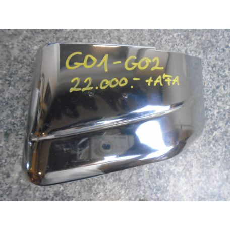 ÁR/BD! [GYÁRI ÚJ] BMW - KIPUFOGÓ VÉG (CHROME) JOBB ÉS BAL OLDALI - X3 ; X4 / G01 ; G02 