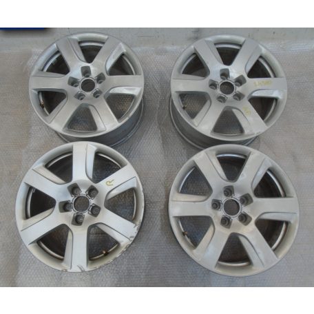 ÁR/DB [GYÁRI BONTOTT] AUDI - ALUFELNI SZETT 17" - AUDI A6 - 4G0 601 025 BK  (KOPOTTAS, A KÉPEN LÁTHATÓ ÁLLAPOTBAN!)