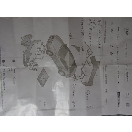Gyári új AUDI, Volkswagen, Seat, Skoda - Első PDC Szenzor (2010-től) Ár/db!