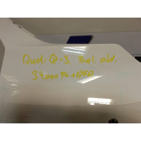 [GYÁRI BONTOTT] AUDI Q3 BAL / JOBB OLDALI LÖKHÁRÍTÓ RÁCS 