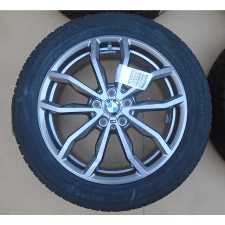 ÁR/DB! [GYÁRI ÚJ] BMW - ALUFELNI GARNITÚRA + TÉLI GUMI 205 / 55 R18 - 96H - X1 / F48+LCI ; X2 / F39 -  6877550