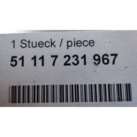 (GYÁRI ÚJ) BMW Deformációs elem bal első alsó 6-os sorozat F06 Gran Coupé+LCI / F12+LCI / F13+LCI