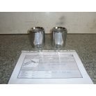 ÁR/DB! [GYÁRI ÚJSZERŰ] BMW - CHROME KIPUFOGÓ VÉG (1,8i ; 2.0D) - 1-ES / F40 ; 2-ES / F44 ; X2 / F39 - 18308686002