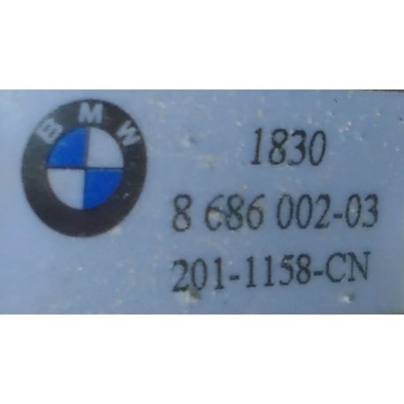 ÁR/DB! [GYÁRI ÚJSZERŰ] BMW - CHROME KIPUFOGÓ VÉG (1,8i ; 2.0D) - 1-ES / F40 ; 2-ES / F44 ; X2 / F39 - 18308686002