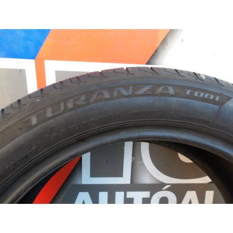 [GYÁRI HASZNÁLT] 1DB BRIDGESTONE TURANZA T001 DOT 3616 6mm 225/50/R18