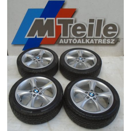 (4DB)(ÁR/DB)[GYÁRI BONTOTT] BMW LA alufelni 17" "start spoke 256" Pirelli Sottozero gumival 