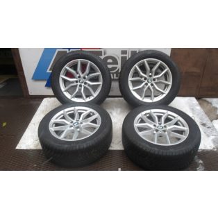   ÁR/DB[GYÁRI HASZNÁLT] BMW G05/G06 STYLE 734 TÉLI FELNI SZETT 9JX19 ET38 6880685  BRIDGESTONE 265/50R19 6.5mm 2018