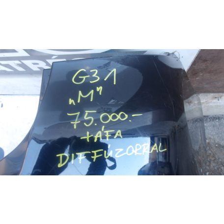 [GYÁRI BONTOTT] BMW HÁTSÓ LÖKHÁRÍTÓ DIFFÚZORRAL  G31 "M"