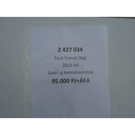[GYÁRI ÚJ!] Ford Transit (ttg)  Kormányoszlop