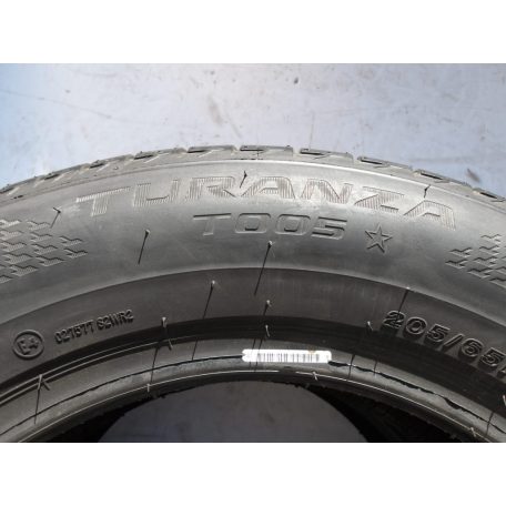 !ÁR/DB!(2DB)[GYÁRI ÚJSZERŰ-DEMO] BRIDGESTONE - TURANZA T005 NYÁRI GUMI  "*" | 205/65R16 95W DOT:4921