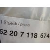   (GYÁRI ÚJ) BMW Isofix burkolat 1-es E81 / E82 / E87+LCI / E88 / F20+LCI / 3-as E90+LCI / E91+LCI / X1 E84
